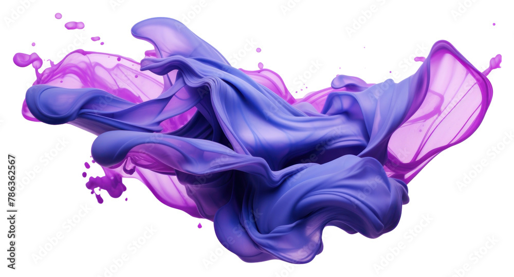 Fototapeta premium PNG Purple pink blue creativity