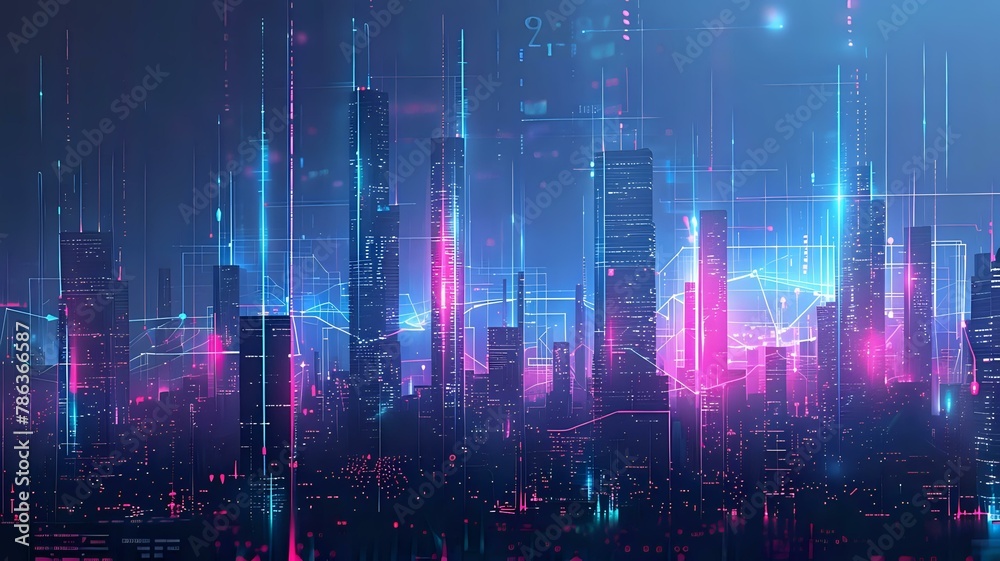 Digital Cityscape Metrics Representation Digital Cityscape Metrics Representation
