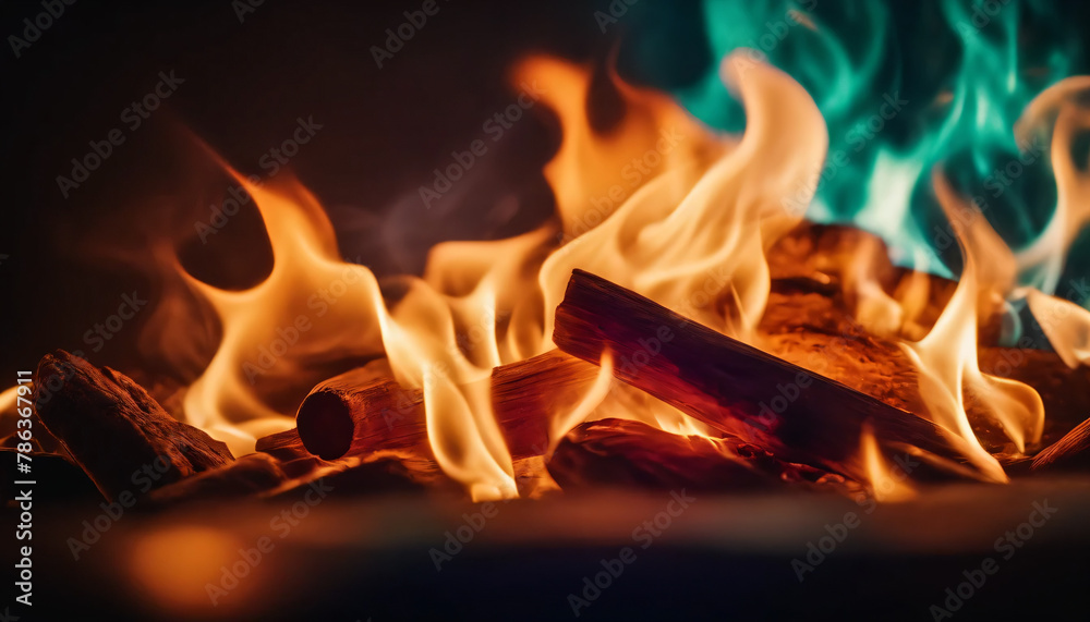 Fototapeta premium bonfire