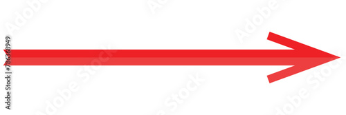 red arrow right . isolated on a white background. Vector illustration. EPS 10 © Kakal CF ID 4016033