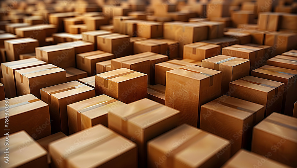 Cardboard Boxes: A Diverse Display of Packaging Varieties Cardboard Boxes: A Diverse Display of Packaging Varieties