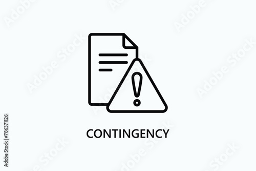 Free Download Contingency vector, icon or logo sign symbol illustration - GFXLoad