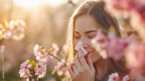 Allergy, spring photo