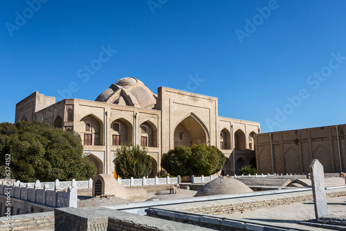 Bukhara, Uzbekistan. View of Muslim shrine, Muslim pilgrimage center, mausoleum of Bahauddin Naqshbandi (first half of the sixteenth century) photo