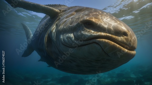 Fototapeta Naklejka Na Ścianę i Meble -  
prehistoric marine animal