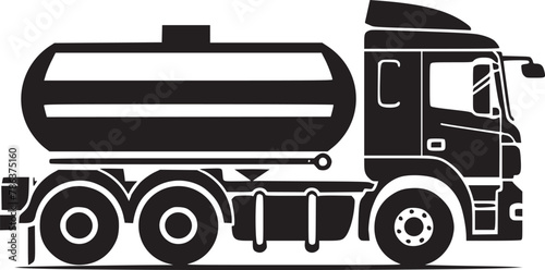 shipping delivery truck flat vector 