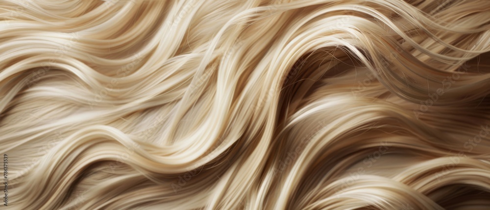 Beauty hairstyle concept - Female blonde curly hair texture background banner pattern Beauty hairstyle concept - Female blonde curly hair texture background banner pattern