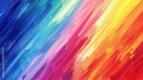 Abstract colorful gradient background. pride month  photo