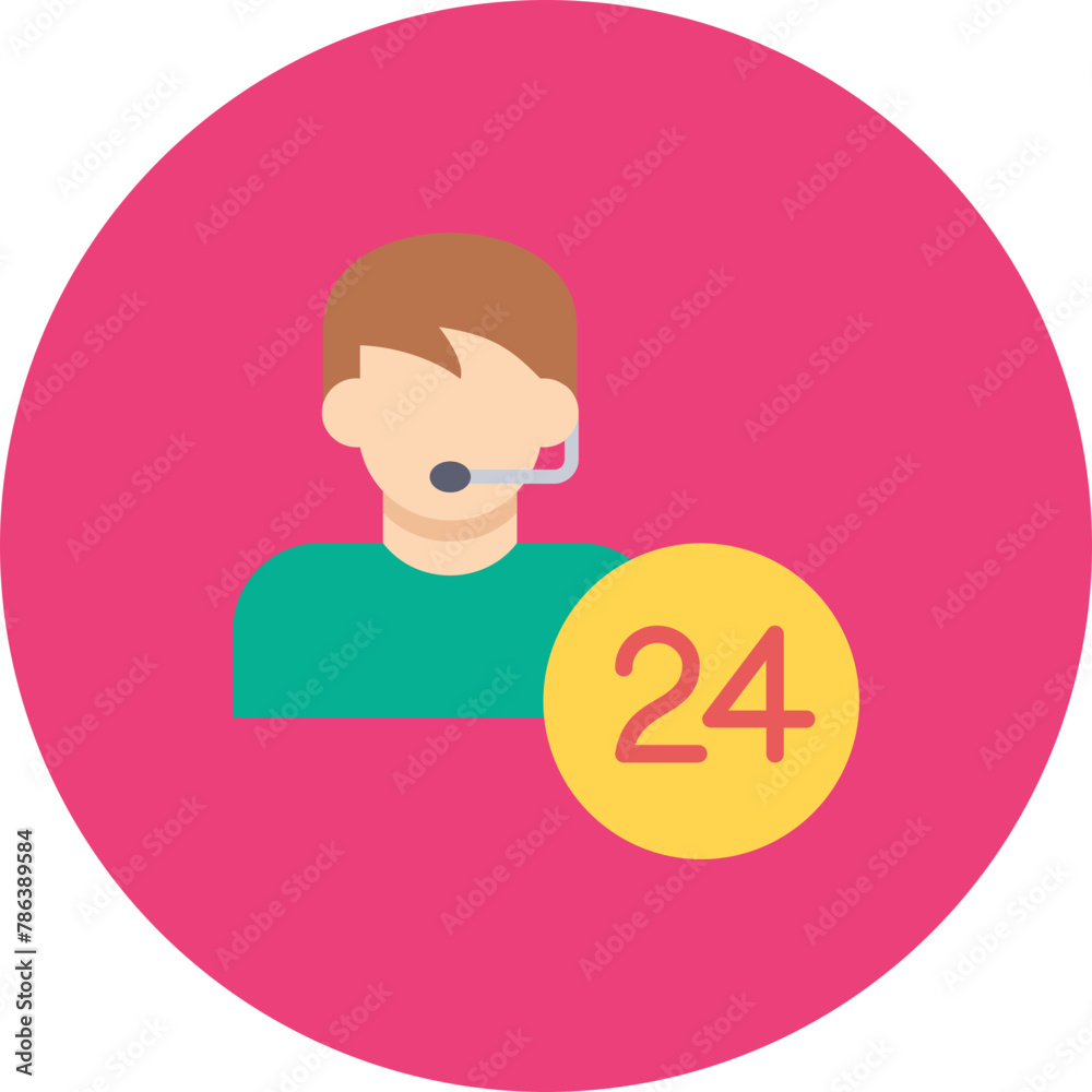 24 Hours Icon 24 Hours Icon