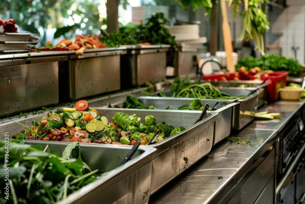 sustainable food waste management and composting in ecofriendly restaurant kitchen green business practices