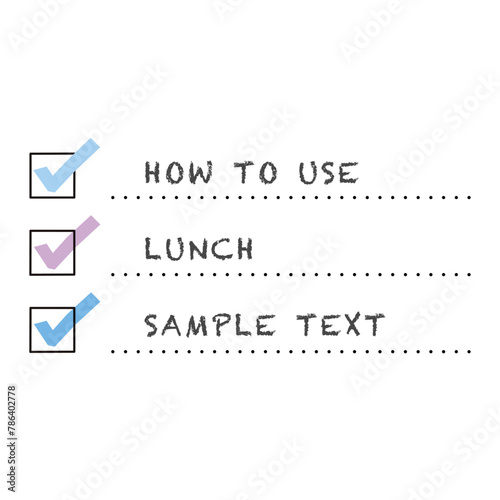 おしゃれなフレーム手描きシンプルフレーム　ベクターイラスト素材