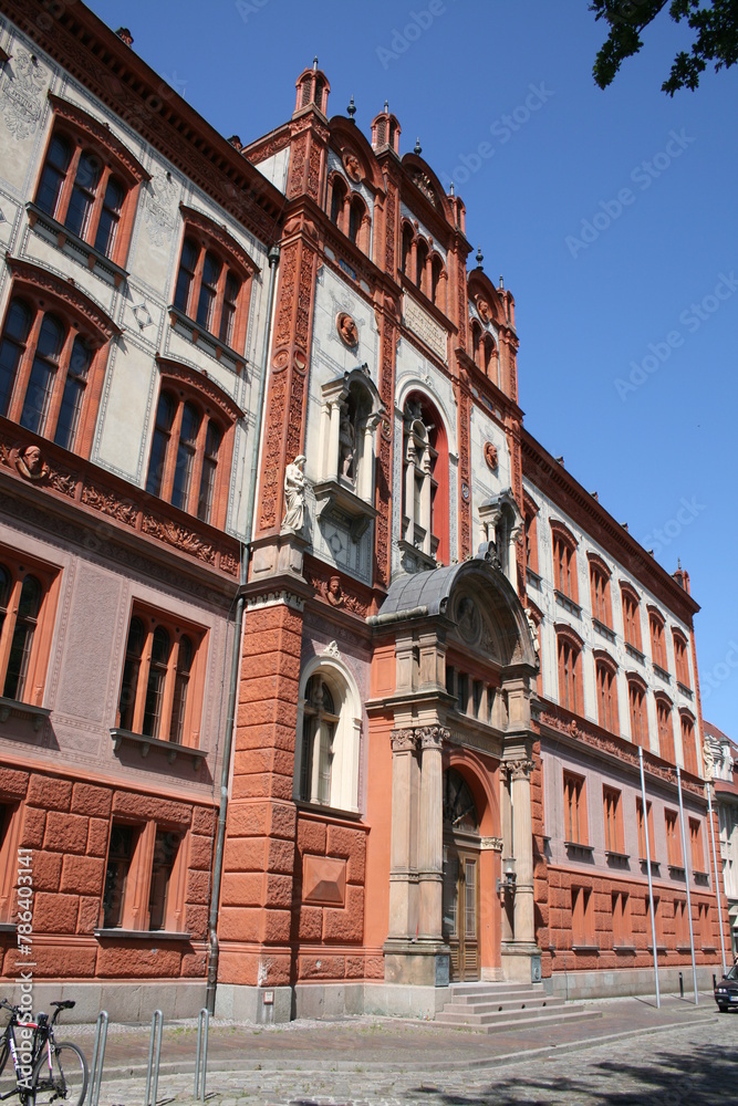 Main building, University of Rostock, Rostock, Germany