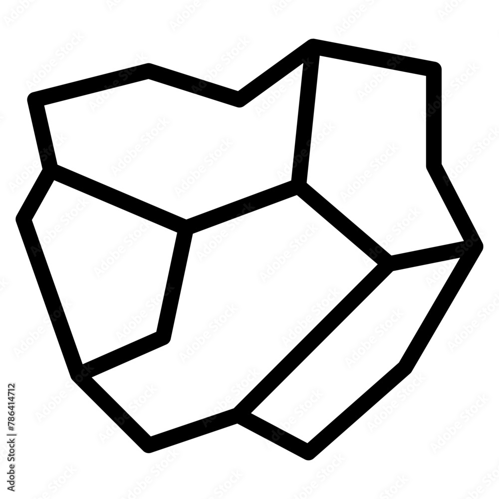 Stone icon. Trendy vector Stone icon on white background. Stone icon. Trendy vector Stone icon on white background.