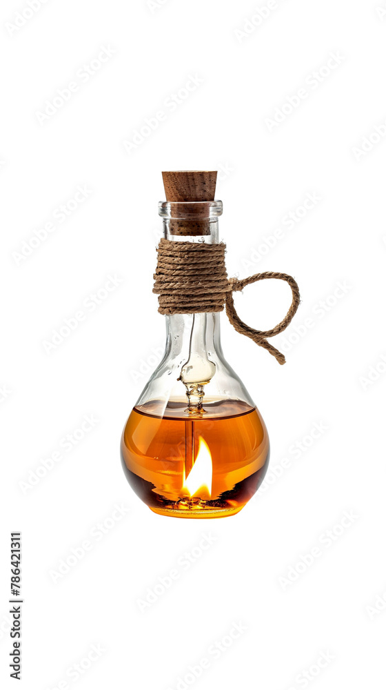 Alcohol lamp with light Alcohol lamp with light
