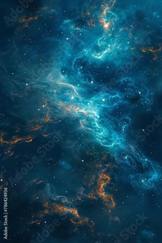 Wallpaper Mural Sky and sea merge into a tapestry of blue and gold, illuminated by gentle lights, reminiscent of Adam Elsheimer's celestial wonders. Torontodigital.ca