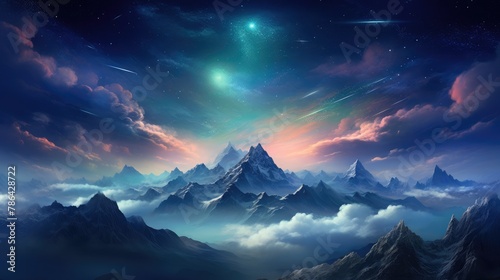 Celestial Symphony: A Cosmic Canvas of Infinite Wonder