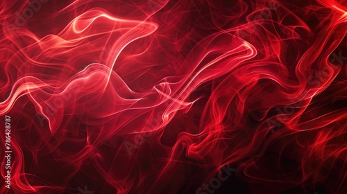 Mystical Red Mist with Ebony Swirls