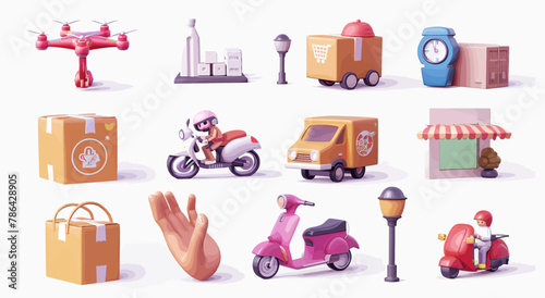 a bunch of toys that are sitting on a table