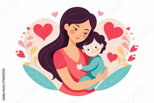 Love Symbolized Mother and Baby Bond