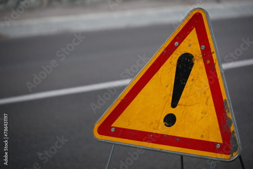 sign on the road