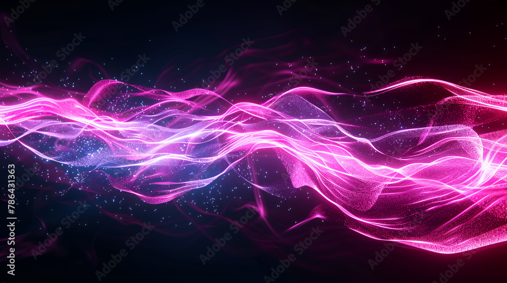 Abstract backgrounds with light effects of traces from the high-speed movement of rockets in space Colors ,neon bright on a dark background ,Abstract background with glowing particles and lines Abstract backgrounds with light effects of traces from the high-speed movement of rockets in space Colors ,neon bright on a dark background ,Abstract background with glowing particles and lines