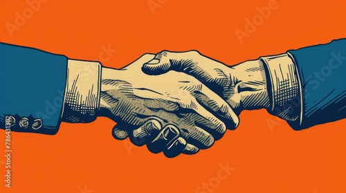 Professional Agreement: A Firm Handshake