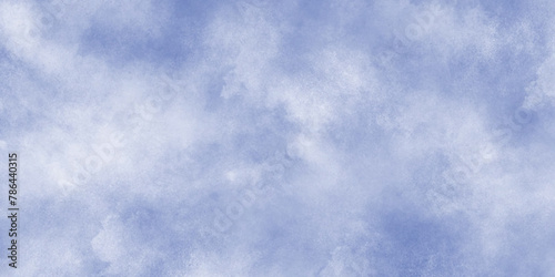 Bright painted sky blue watercolor background, Abstract blue sky with clouds, Abstract shinny Summer seasonal natural sky, Watercolor illustration art marble painting abstract blue color texture.