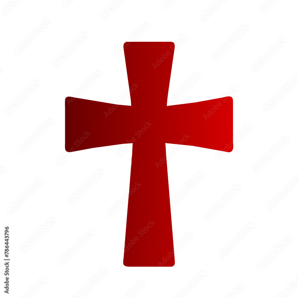 Obraz premium Vector Design for Christian Cross