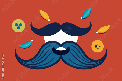 the mustache Vector Illustration