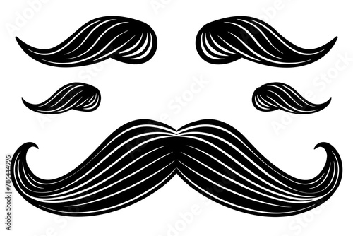 the mustache Vector Illustration
