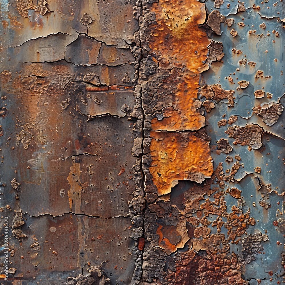 Close-up of rusted metal surface