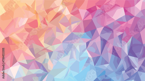 The abstract geometric triangle background. Vector illustration