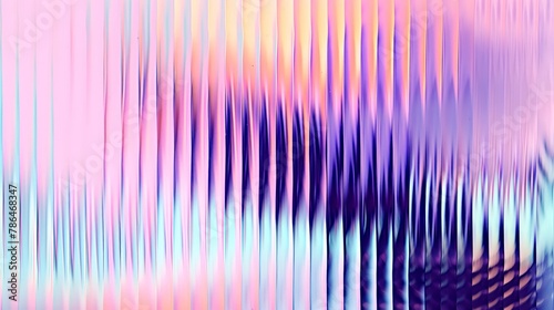 Colorful grainy gradient background template. Trendy ribbed glass effect texture, Abstract background