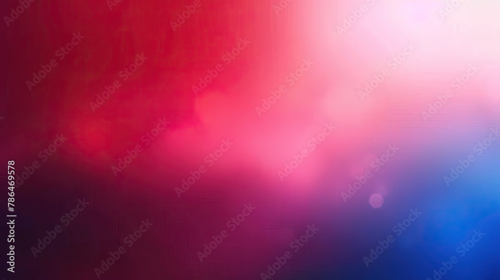 Soft gradient blur in red and blue tones