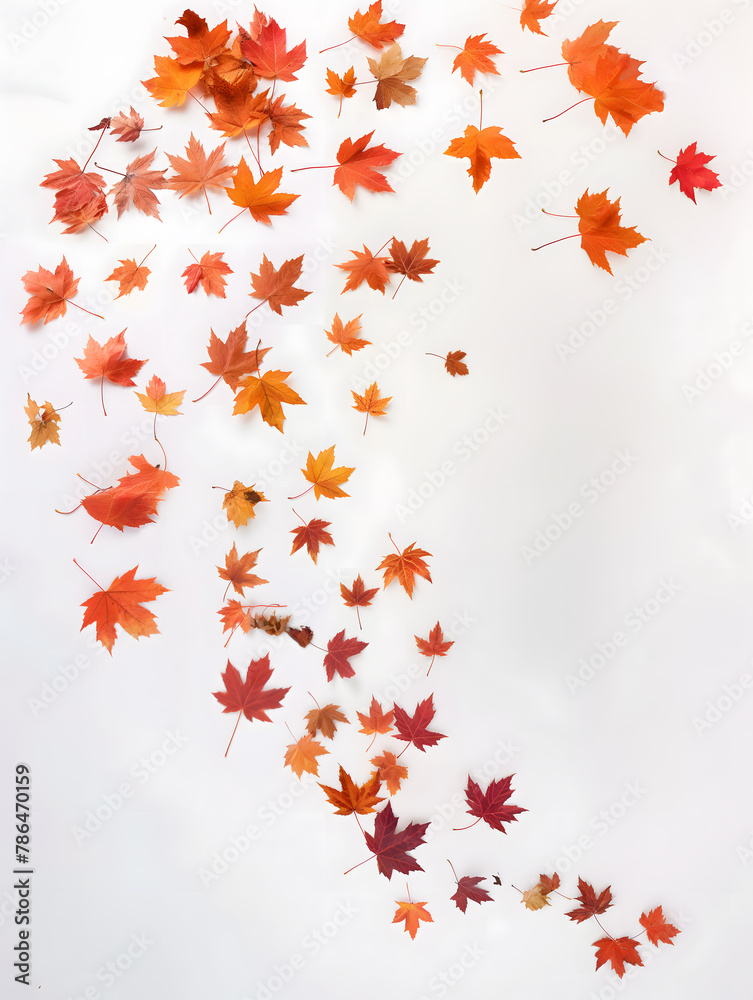 Autumn Elegance: Capturing the Falling Leaves of the Season in Warm Tones Autumn Elegance: Capturing the Falling Leaves of the Season in Warm Tones