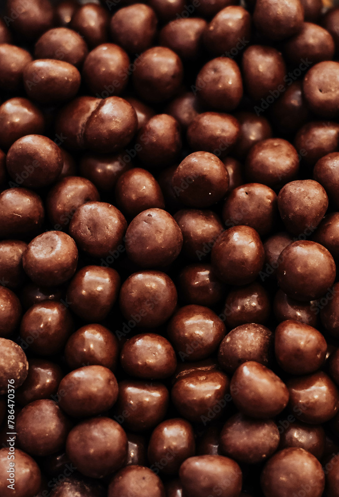 Mosaic made with a photograph of chocolate balls
Mosaic made with a photograph of chocolate balls