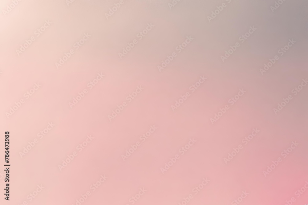 Fototapeta premium Pink beige gray smooth pastel colors grainy gradient background website header backdrop noise texture effect copy space