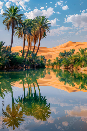 The Diverse Scenic Beauty of a Desert Oasis: Resilience and Survival at Its Finest © Jeanette