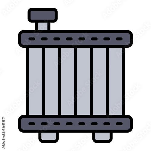 Car Radiator Icon