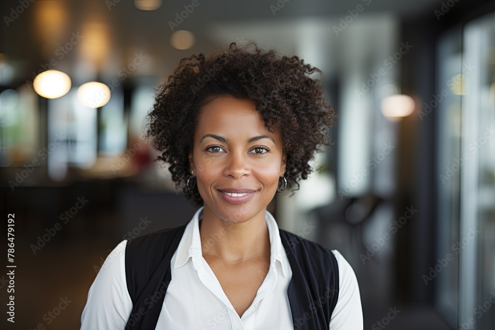 Portrait of a middle aged businesswoman in office Portrait of a middle aged businesswoman in office