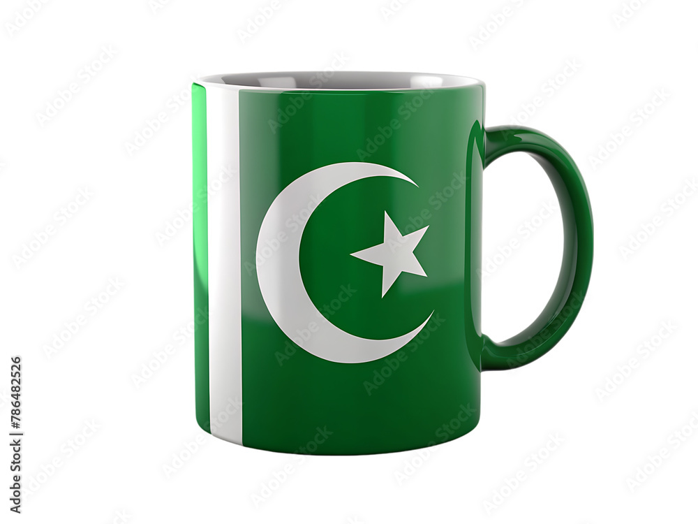 Obraz premium Pakistan independence day or mug