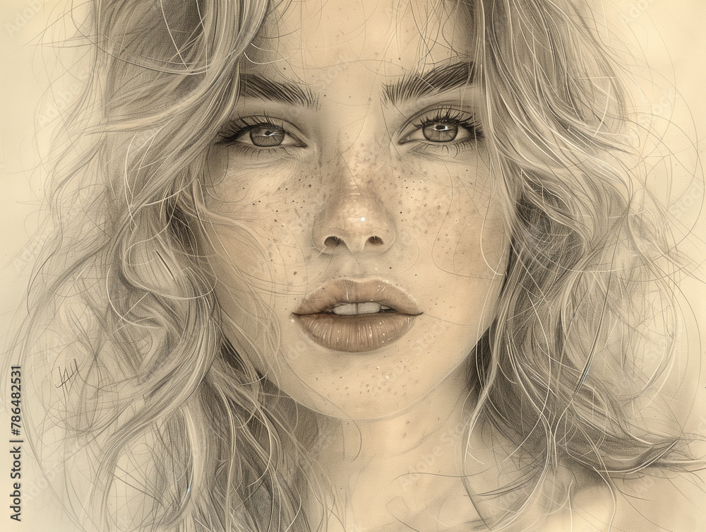 portrait of a woman portrait of a woman