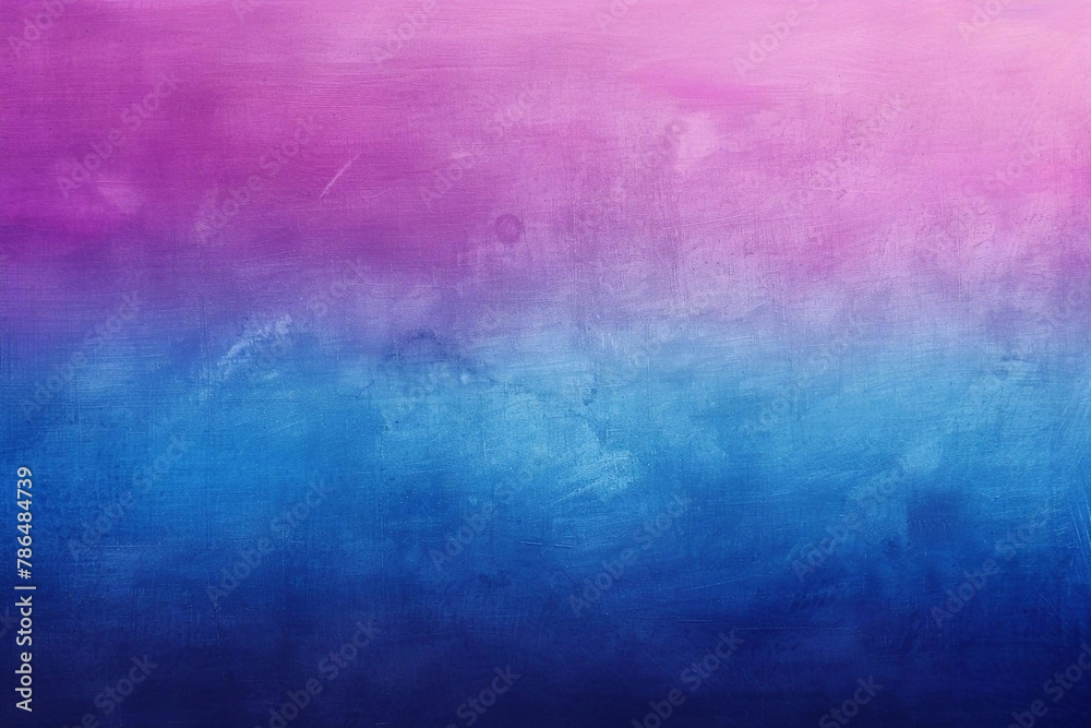 Harmonious watercolor gradient from blue to violet background.