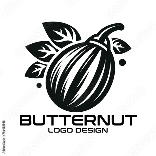 Butternut Vector Logo Design photo