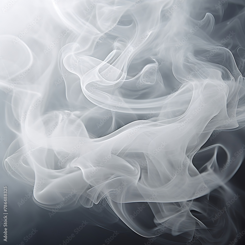 Fototapeta premium White smoke abstract background texture