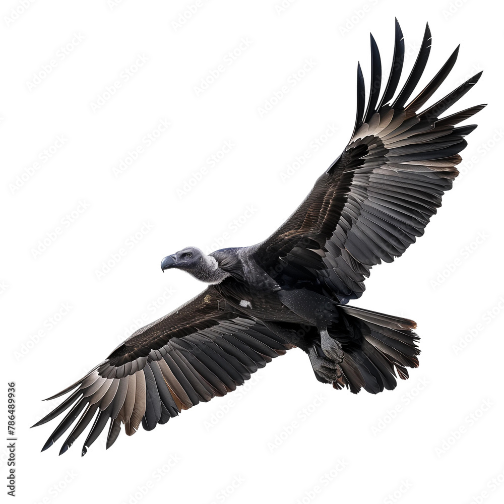 Vulture isolated on transparent background Vulture isolated on transparent background
