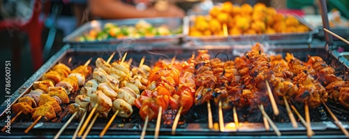 Chicken Barbecue for Sale In Food Street
