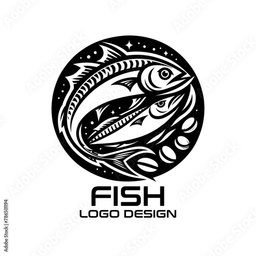 Fish Vector Logo Design