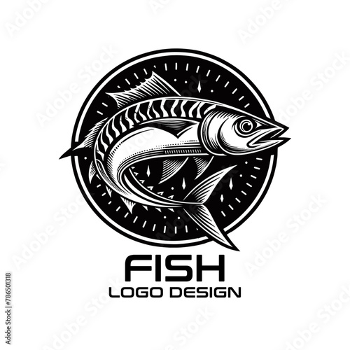 Fish Vector Logo Design
