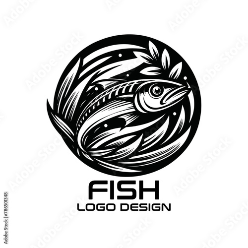 Fish Vector Logo Design